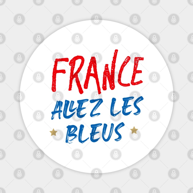 France french team world cup Magnet by Mr Youpla